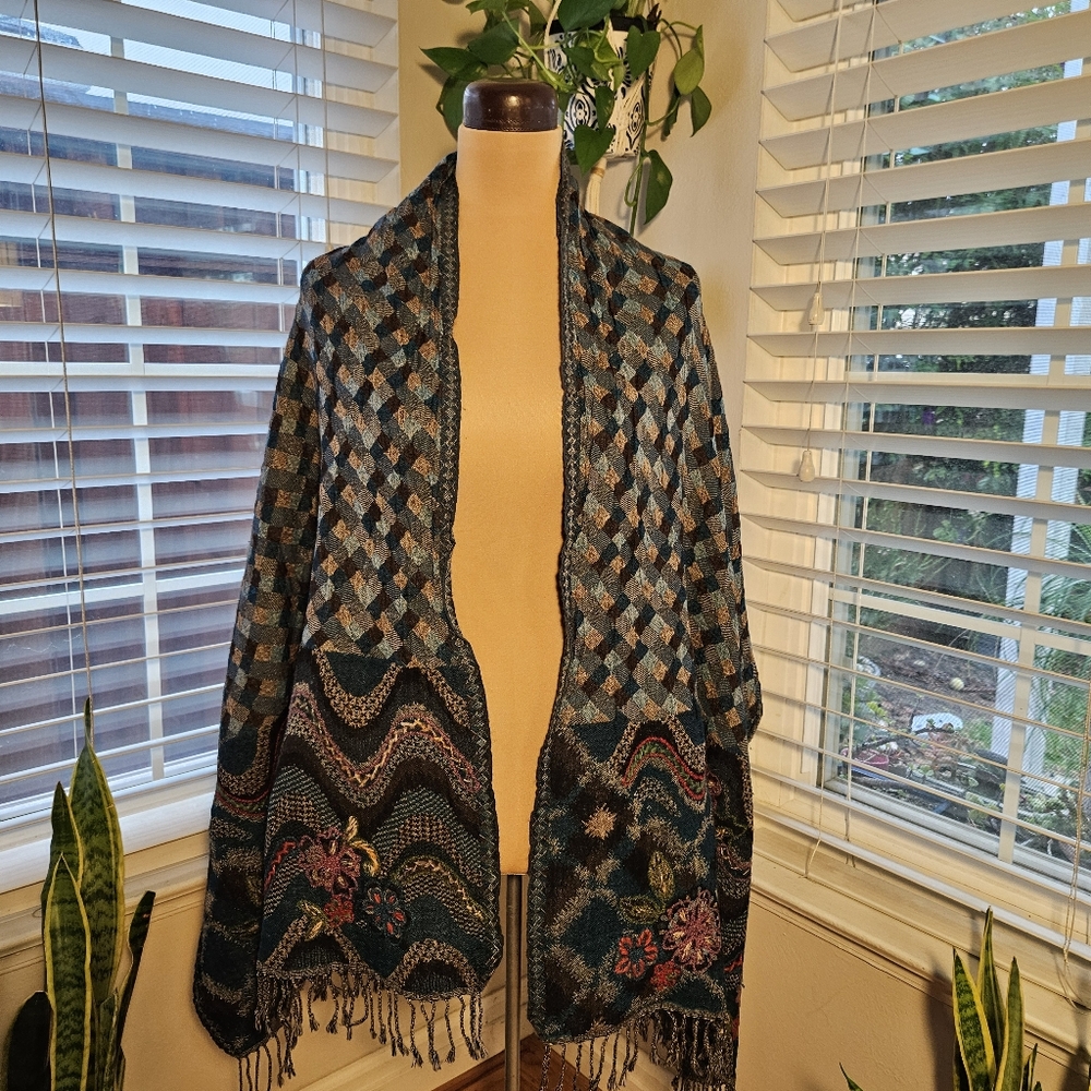 Embroidered Scarf